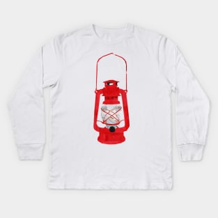 Red Lantern Kids Long Sleeve T-Shirt